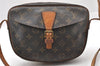 Authentic Louis Vuitton Monogram Jeune Fille MM M51226 Shoulder Bag Junk 1280I