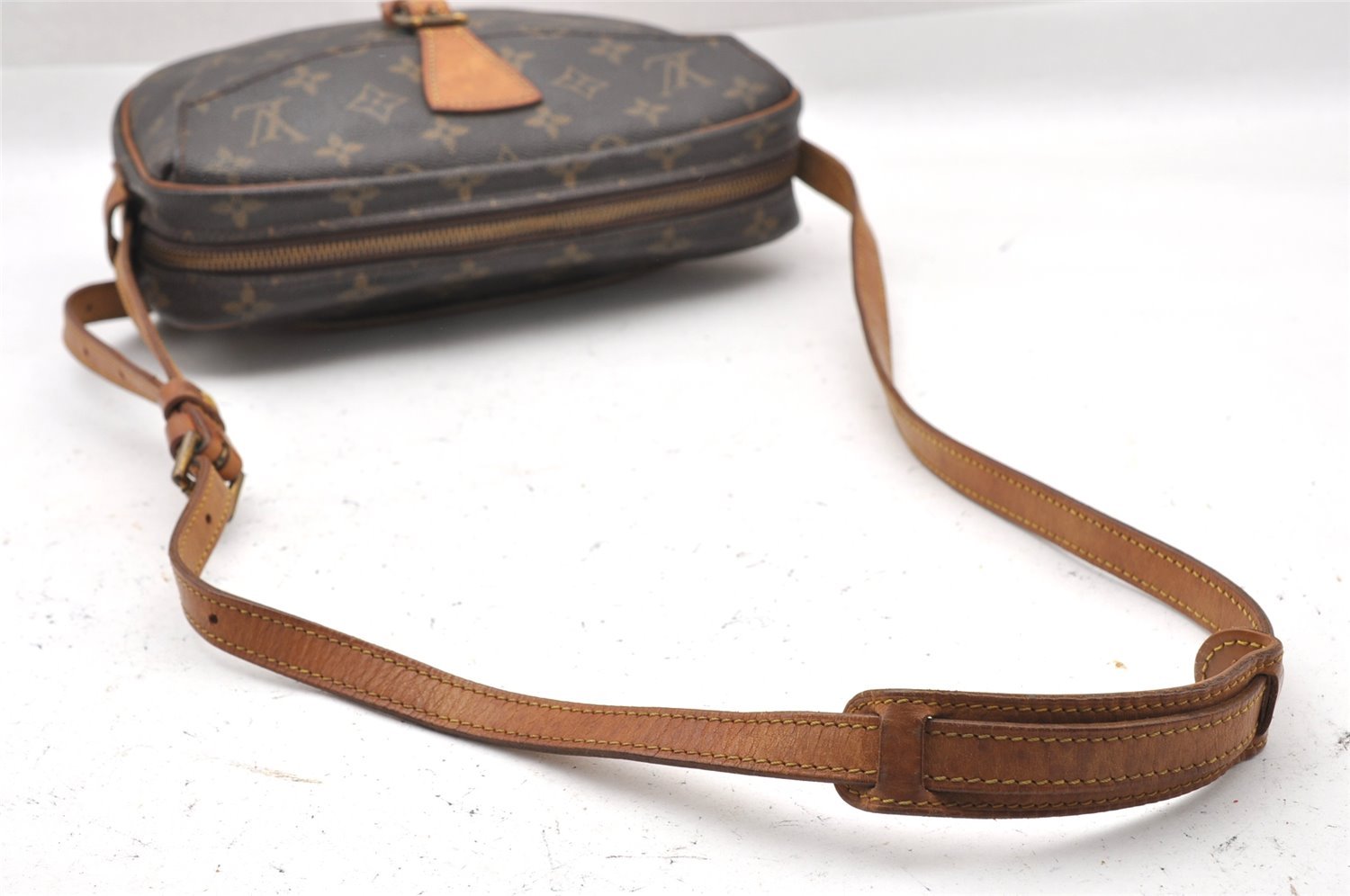 Authentic Louis Vuitton Monogram Jeune Fille MM M51226 Shoulder Bag Junk 1280I
