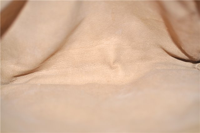 Authentic GUCCI Vintage Clutch Hand Bag Purse GG Canvas Leather Brown 1281G