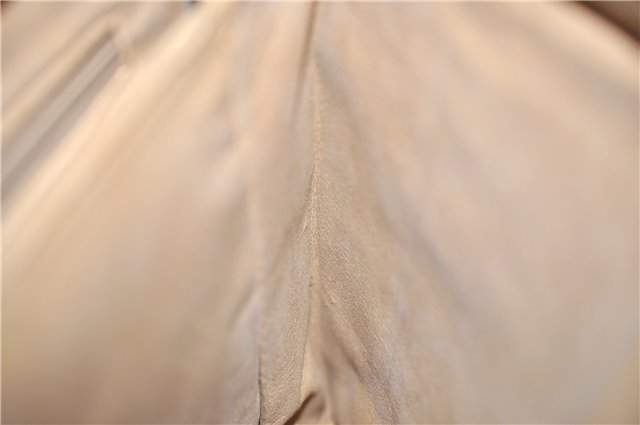 Authentic GUCCI Vintage Clutch Hand Bag Purse GG Canvas Leather Brown 1281G