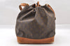 Authentic Louis Vuitton Monogram Noe Shoulder Drawstring Bag Old Model LV 1281I