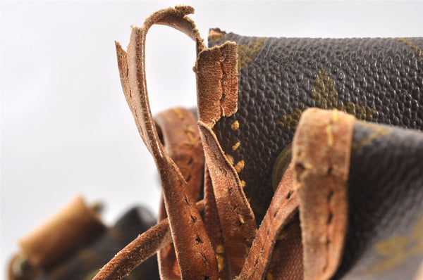 Authentic Louis Vuitton Monogram Noe Shoulder Drawstring Bag Old Model LV 1281I