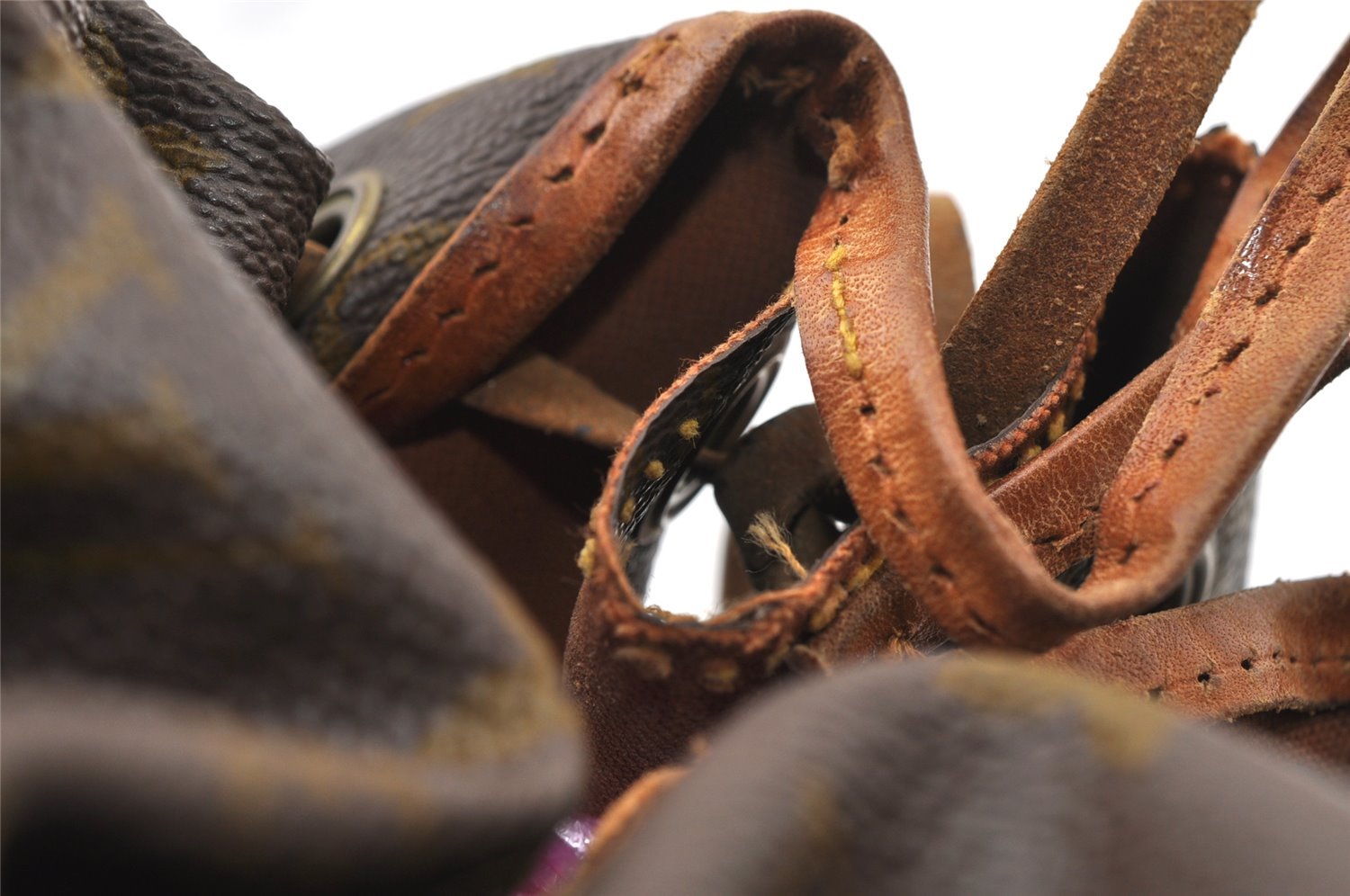 Authentic Louis Vuitton Monogram Noe Shoulder Drawstring Bag Old Model LV 1281I