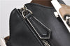 Authentic FENDI 3JOURS Leather 2Way Shoulder Hand Bag Beige Black 1282G