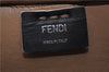 Authentic FENDI 3JOURS Leather 2Way Shoulder Hand Bag Beige Black 1282G
