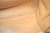 Authentic FENDI 3JOURS Leather 2Way Shoulder Hand Bag Beige Black 1282G