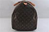 Authentic Louis Vuitton Monogram Keepall 55 Travel Boston Bag M41424 LV 1283F