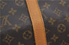 Authentic Louis Vuitton Monogram Keepall 55 Travel Boston Bag M41424 LV 1283F