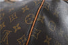 Authentic Louis Vuitton Monogram Keepall 55 Travel Boston Bag M41424 LV 1283F