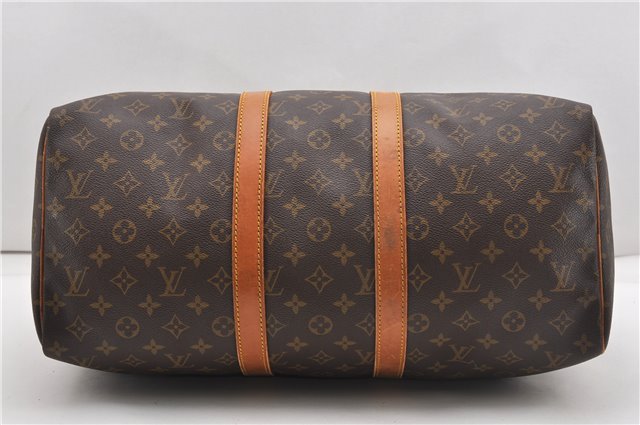 Authentic Louis Vuitton Monogram Keepall 45 Travel Boston Bag M41428 LV 1283G