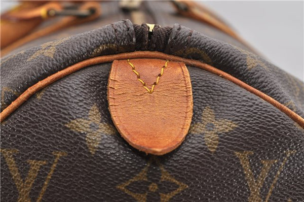 Authentic Louis Vuitton Monogram Keepall 45 Travel Boston Bag M41428 LV 1283G