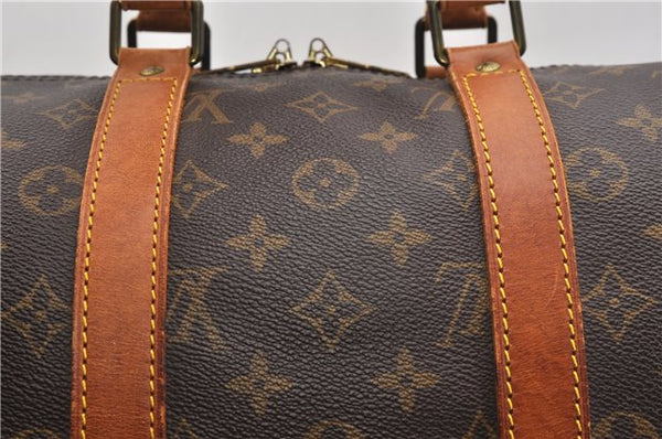 Authentic Louis Vuitton Monogram Keepall 45 Travel Boston Bag M41428 LV 1283G