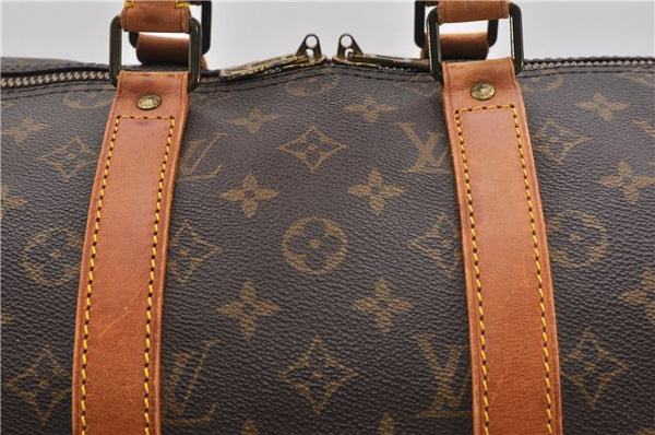 Authentic Louis Vuitton Monogram Keepall 45 Travel Boston Bag M41428 LV 1283G