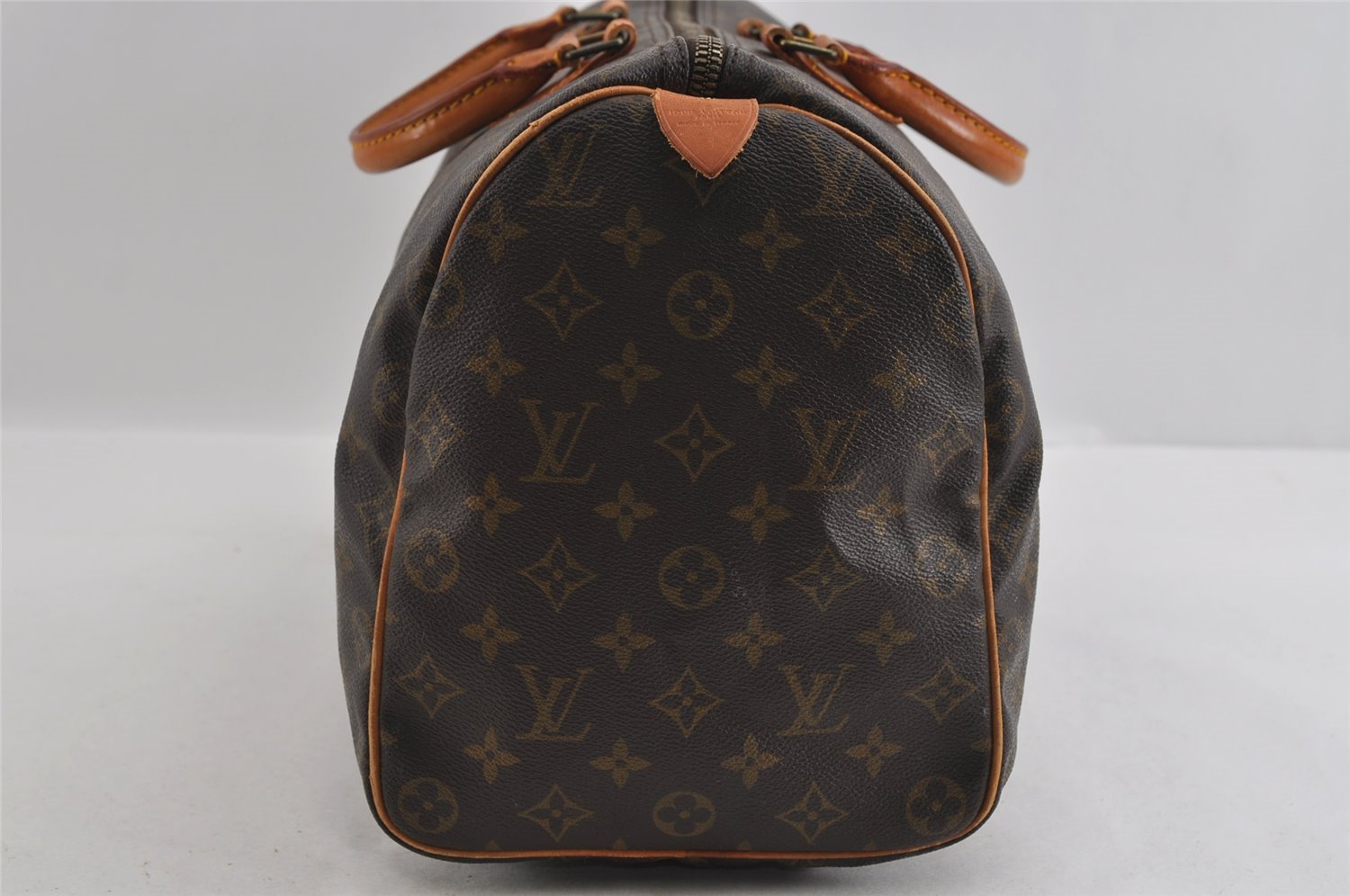 Authentic Louis Vuitton Monogram Speedy 40 Hand Boston Bag M41522 LV 1283I