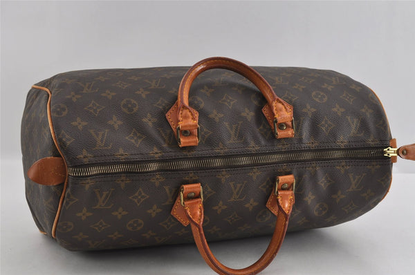 Authentic Louis Vuitton Monogram Speedy 40 Hand Boston Bag M41522 LV 1283I