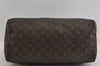 Authentic Louis Vuitton Monogram Speedy 40 Hand Boston Bag M41522 LV 1283I