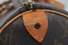 Authentic Louis Vuitton Monogram Speedy 40 Hand Boston Bag M41522 LV 1283I