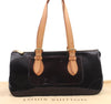 Auth Louis Vuitton Vernis Rose Wood Avenue Shoulder Bag Wine Red M93510 LV 1284D