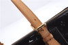 Auth Louis Vuitton Vernis Rose Wood Avenue Shoulder Bag Wine Red M93510 LV 1284D