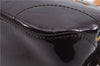 Auth Louis Vuitton Vernis Rose Wood Avenue Shoulder Bag Wine Red M93510 LV 1284D