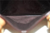 Auth Louis Vuitton Vernis Rose Wood Avenue Shoulder Bag Wine Red M93510 LV 1284D