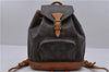 Authentic Louis Vuitton Monogram Montsouris PM Backpack M51137 LV 1285D
