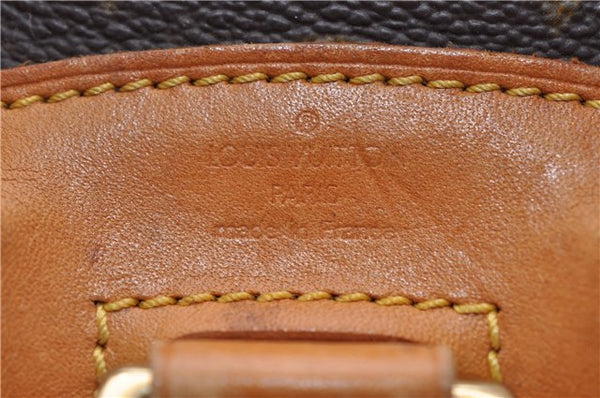 Authentic Louis Vuitton Monogram Montsouris PM Backpack M51137 LV 1285D