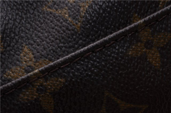 Authentic Louis Vuitton Monogram Montsouris PM Backpack M51137 LV 1285D