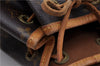 Authentic Louis Vuitton Monogram Montsouris PM Backpack M51137 LV 1285D