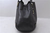 Authentic GUCCI Abbey Shoulder Tote Bag Leather 130736 Black 1286D