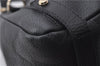 Authentic GUCCI Abbey Shoulder Tote Bag Leather 130736 Black 1286D
