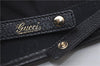 Authentic GUCCI Abbey Shoulder Tote Bag Leather 130736 Black 1286D