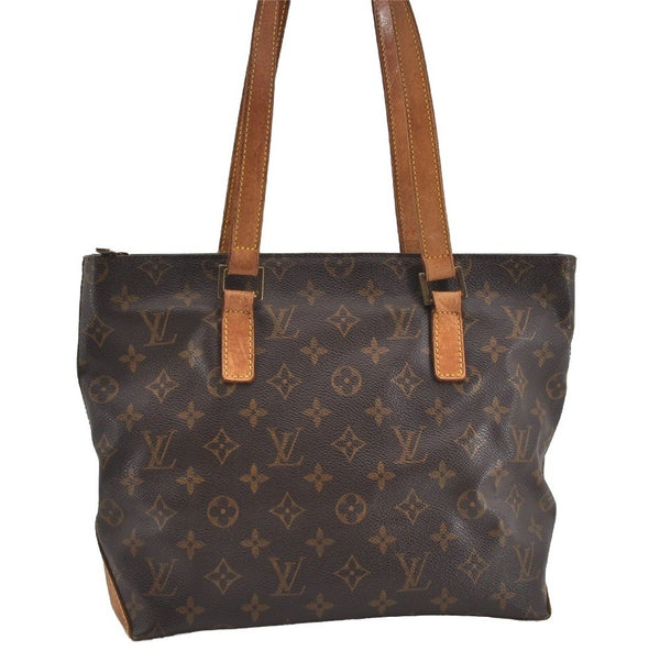 Authentic Louis Vuitton Monogram Cabas Piano Shoulder Tote Bag M51148 LV 1286I