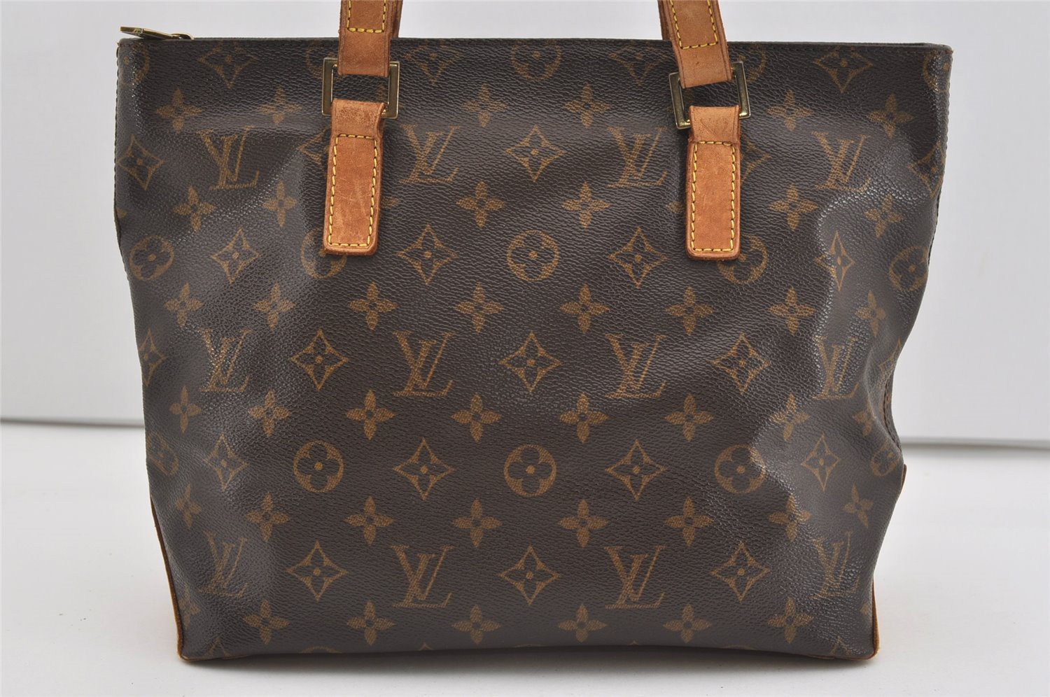 Authentic Louis Vuitton Monogram Cabas Piano Shoulder Tote Bag M51148 LV 1286I