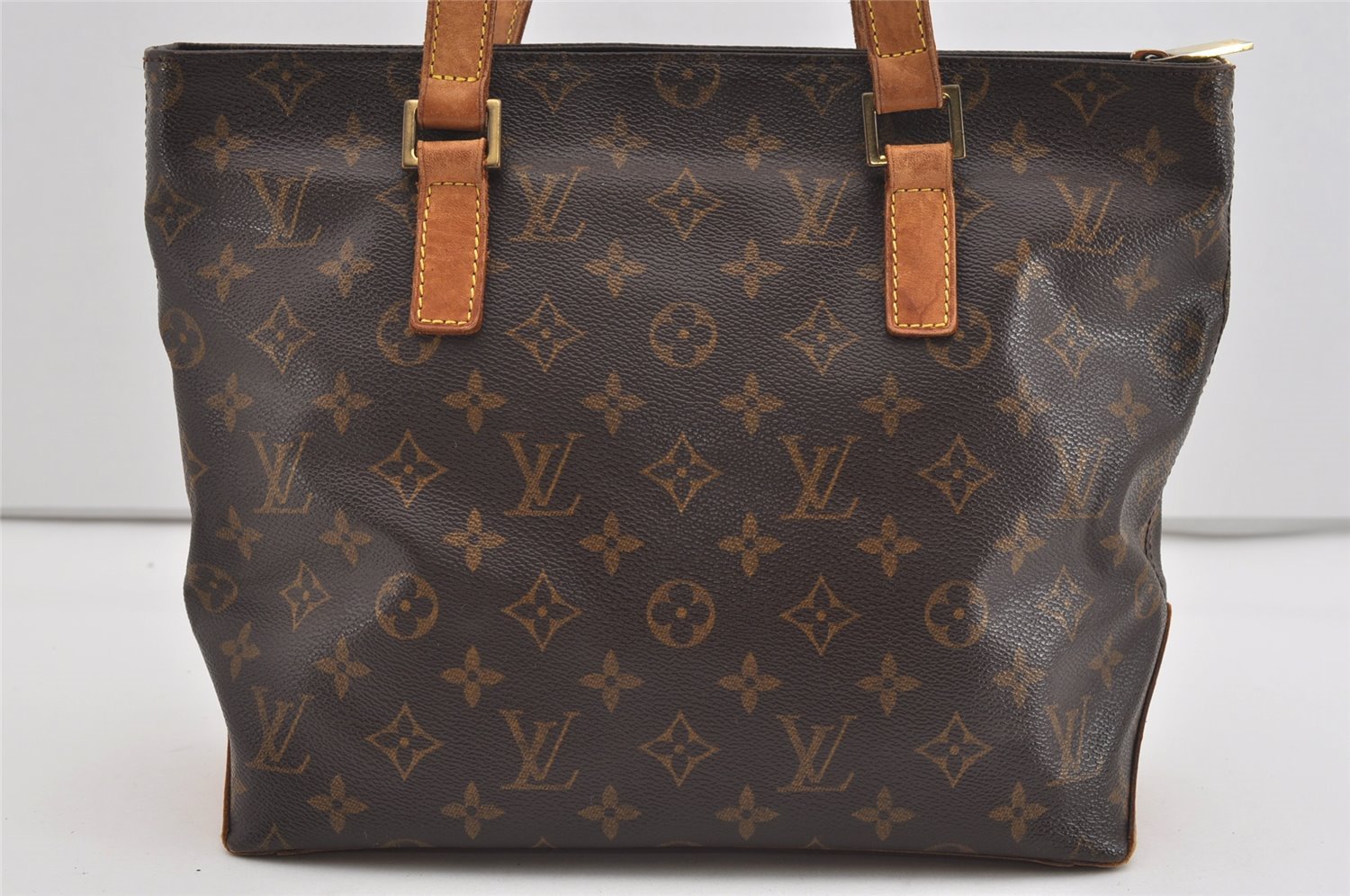 Authentic Louis Vuitton Monogram Cabas Piano Shoulder Tote Bag M51148 LV 1286I