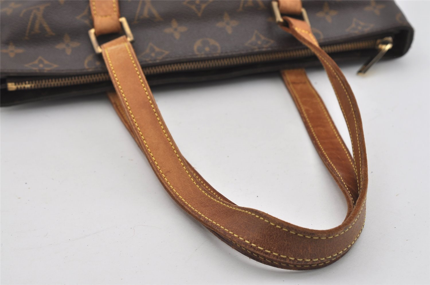 Authentic Louis Vuitton Monogram Cabas Piano Shoulder Tote Bag M51148 LV 1286I