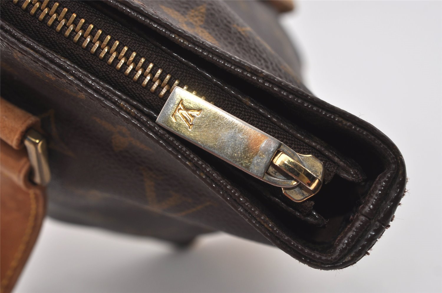 Authentic Louis Vuitton Monogram Cabas Piano Shoulder Tote Bag M51148 LV 1286I