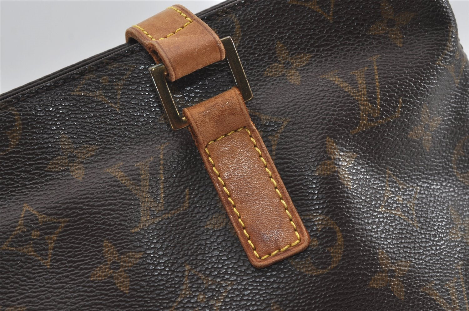 Authentic Louis Vuitton Monogram Cabas Piano Shoulder Tote Bag M51148 LV 1286I