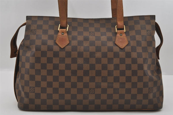 Authentic Louis Vuitton Damier Columbine 100 ANS Shoulder Bag N99037 LV 1288I