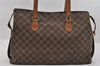 Authentic Louis Vuitton Damier Columbine 100 ANS Shoulder Bag N99037 LV 1288I
