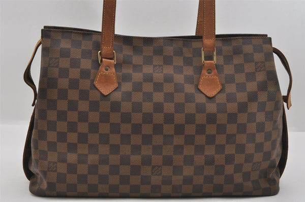 Authentic Louis Vuitton Damier Columbine 100 ANS Shoulder Bag N99037 LV 1288I