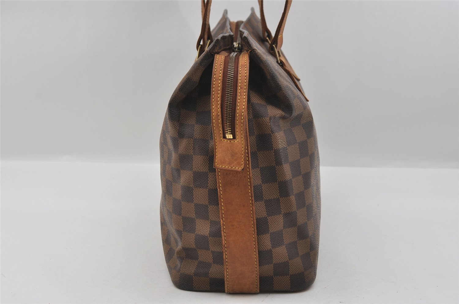 Authentic Louis Vuitton Damier Columbine 100 ANS Shoulder Bag N99037 LV 1288I