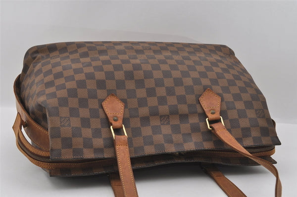 Authentic Louis Vuitton Damier Columbine 100 ANS Shoulder Bag N99037 LV 1288I
