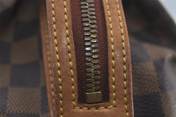 Authentic Louis Vuitton Damier Columbine 100 ANS Shoulder Bag N99037 LV 1288I