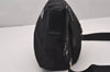 Authentic PRADA Nylon Tessuto Leather Shoulder Cross Body Bag Purse Black 1289I