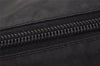 Authentic PRADA Nylon Tessuto Leather Shoulder Cross Body Bag Purse Black 1289I