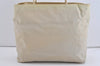 Authentic PRADA Vintage Nylon Tessuto Shoulder Tote Bag White 1290I