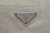 Authentic PRADA Vintage Nylon Tessuto Shoulder Tote Bag White 1290I