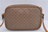 Authentic GUCCI Micro GG PVC Leather Shoulder Cross Body Bag Brown 1291D