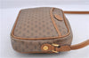 Authentic GUCCI Micro GG PVC Leather Shoulder Cross Body Bag Brown 1291D